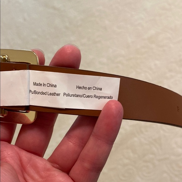 A New Day Brown Belt with Gold Buckle - Picture 5 of 10